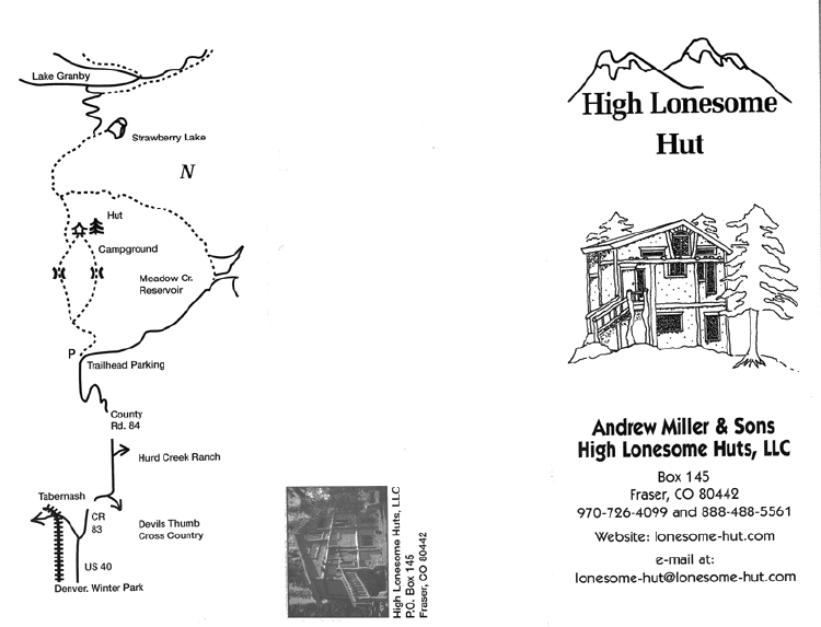 Page two of brochure
